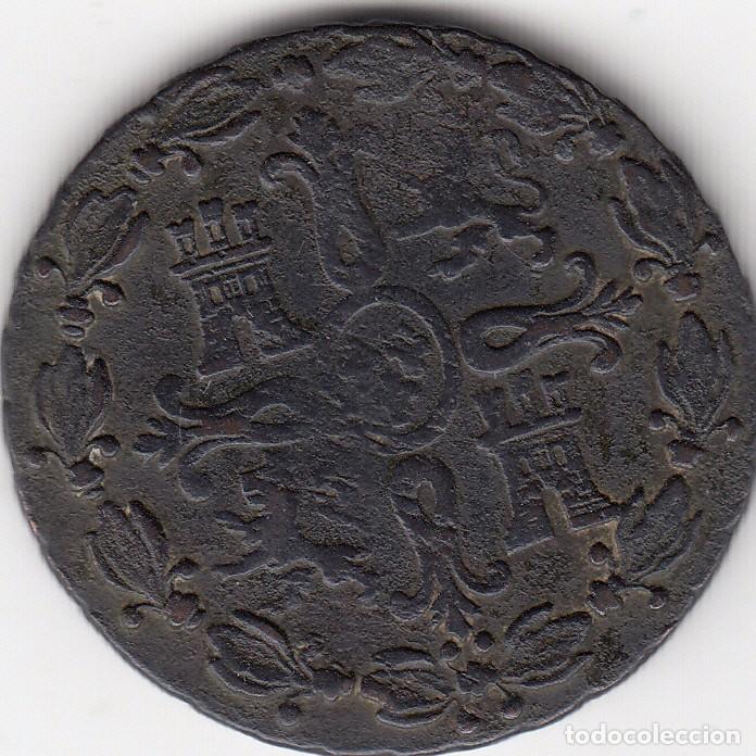 Monedas de Espa&ntilde;a: FERNANDO VII: 8 MARAVEDIS 1829/7 SEGOVIA - Foto 2