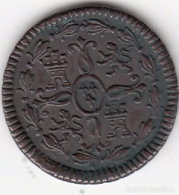 Monedas de Espa&ntilde;a: FERNANDO VII: 2 MARAVEDIS 1819 JUBIA - Foto 2