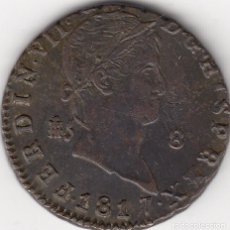 Monedas de España: FERNANDO VII: 8 MARAVEDIS 1817 SEGOVIA