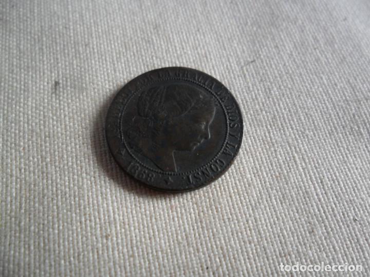 Monedas de Espa&ntilde;a: MONEDA DE COBRE ISABEL II 1868 1 C&Eacute;NTIMO DE ESCUDO - Foto 1