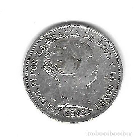 Monedas de Espa&ntilde;a: MONEDA. 1 REAL. ISABEL II. 1852. MADRID. - Foto 1
