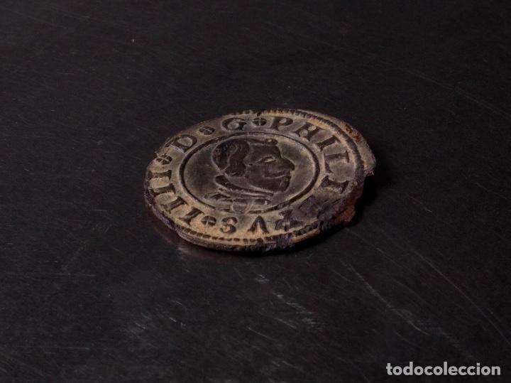 Monedas de Espa&ntilde;a: MONEDA DE FELIPE IV 1663 16 MARAVED&Iacute;S - Foto 2