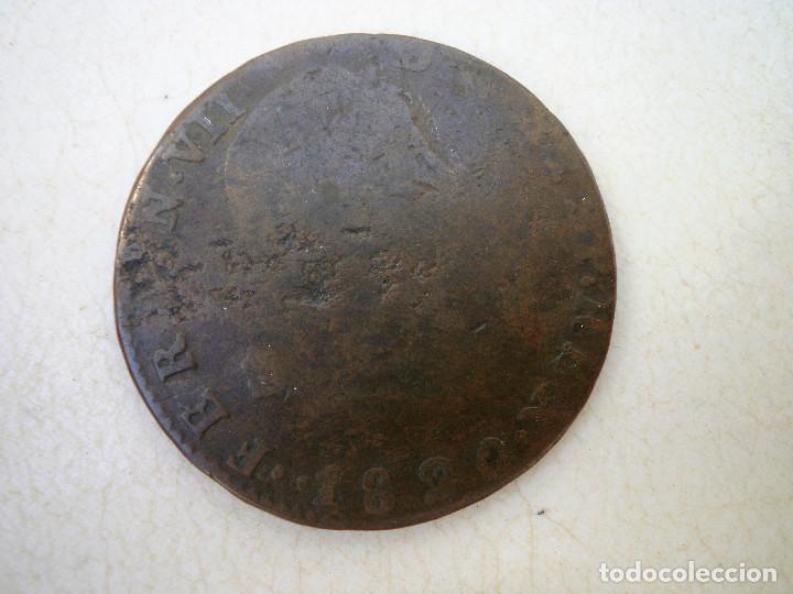 Monedas de Espa&ntilde;a: Dos monedas de Fernando VII - Foto 4