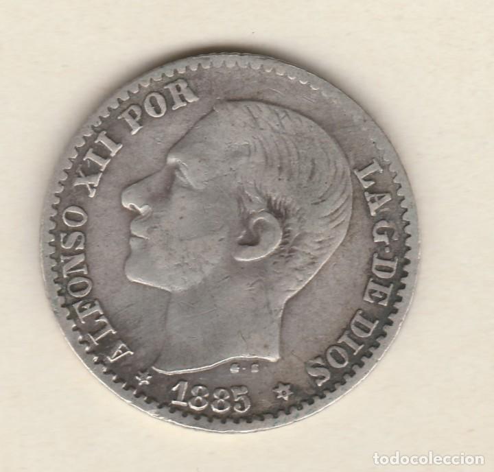 Monedas de Espa&ntilde;a: ALFONSO XII- 50 CENTIMOS- 1885*8-6-MSM - Foto 1