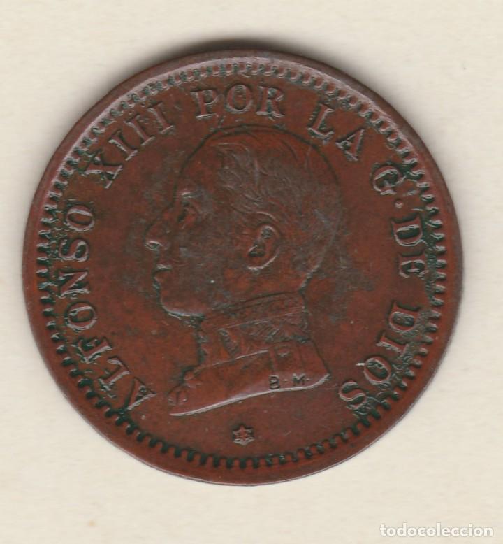 Monedas de Espa&ntilde;a: ALFONSO XII- 2 CENTIMOS- 1912*12- PCV- SC- - Foto 1