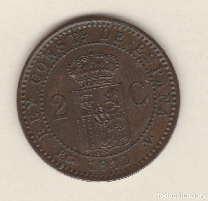 Monedas de Espa&ntilde;a: ALFONSO XII- 2 CENTIMOS- 1912*12- PCV- SC- - Foto 2