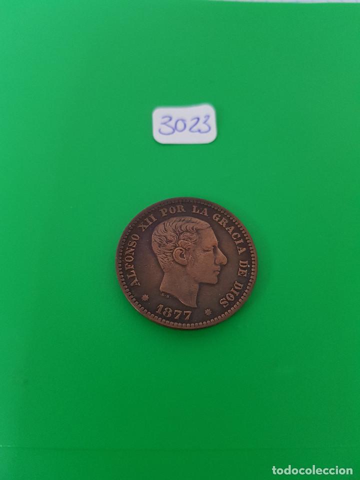 Monedas de Espa&ntilde;a: BONITOS CINCO CENTIMOS DE ALFONSO XII. 1877 - Foto 4