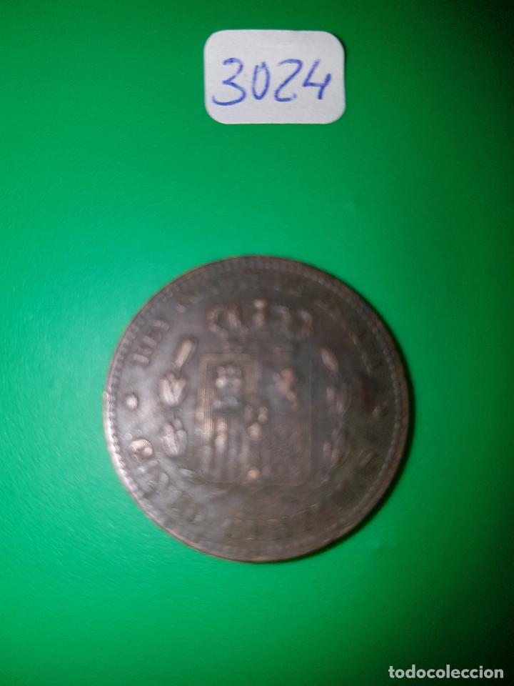 Monedas de Espa&ntilde;a: BONITOS CINCO CENTIMOS DE ALFONSO XII. 1879 - Foto 3