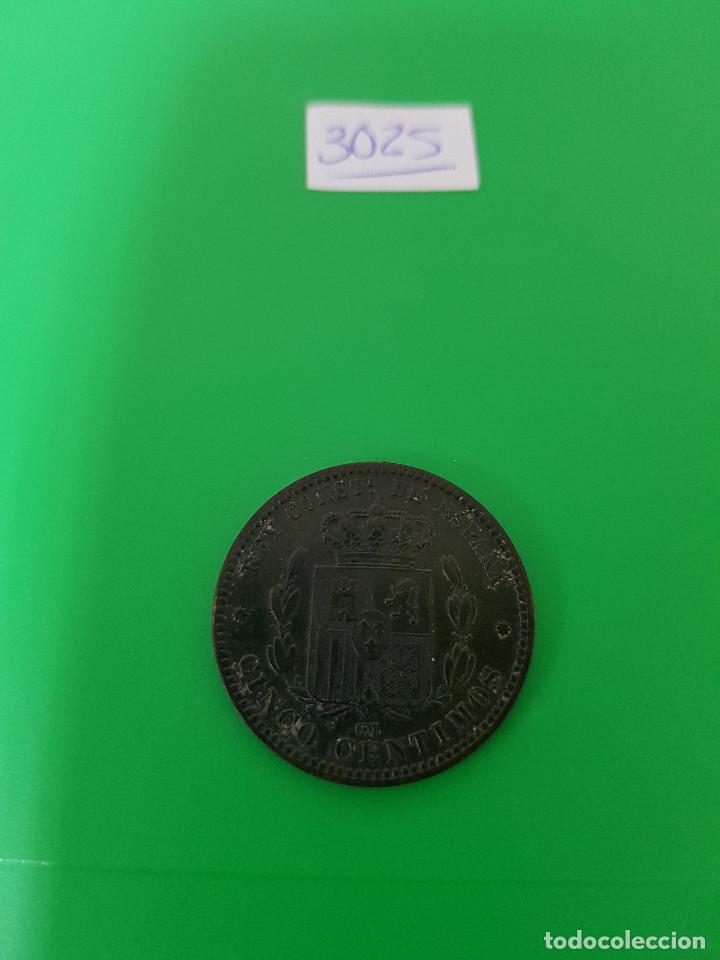 Monedas de Espa&ntilde;a: BONITOS CINCO CENTIMOS DE ALFONSO XII. 1878 - Foto 4