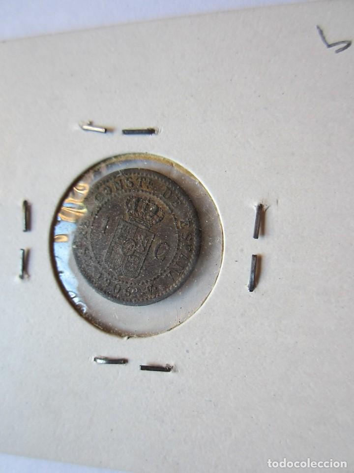 Monedas de Espa&ntilde;a: moneda de 1 c&eacute;ntimo de 1906*06 de Alfonso XIII - Foto 2