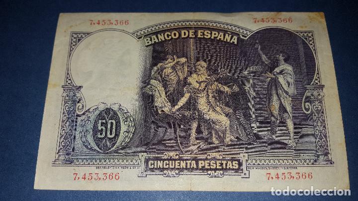 Monedas de Espa&ntilde;a: 50 Pesetas 1931. BC - Foto 2