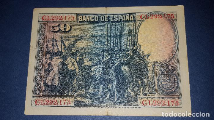 Monedas de Espa&ntilde;a: 50 Pesetas 1928. MBC - Foto 2