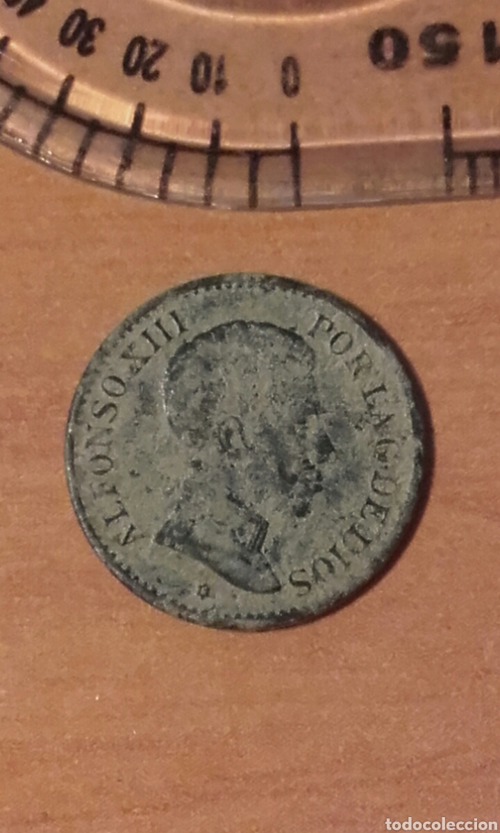 Monedas de Espa&ntilde;a: Moneda 1291 Alfonso XIII 1906 1 c&eacute;ntimo - - Foto 4