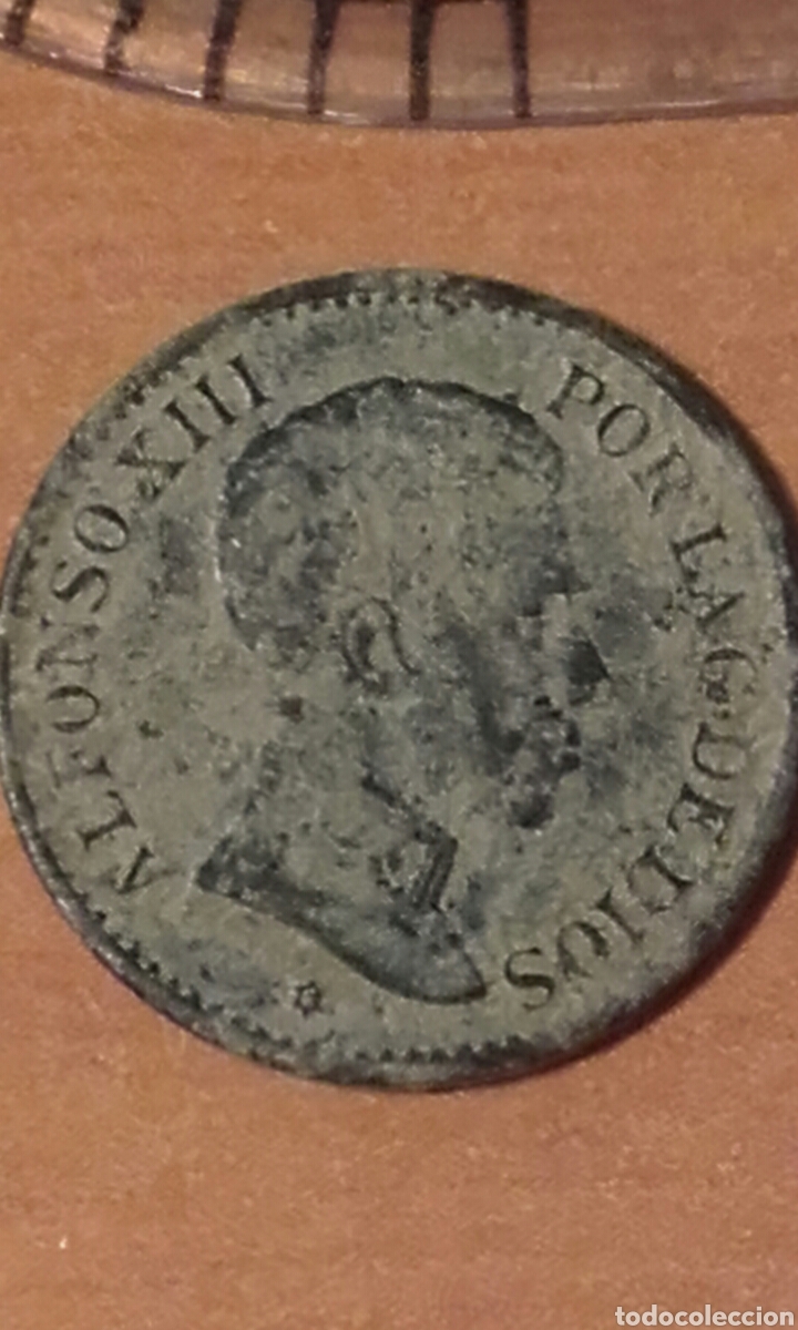 Monedas de Espa&ntilde;a: Moneda 1291 Alfonso XIII 1906 1 c&eacute;ntimo - - Foto 5