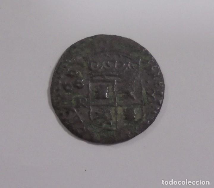 Monedas de Espa&ntilde;a: Moneda. Sevilla. 8 maravedis. 1663. Felipe IV. - Foto 1