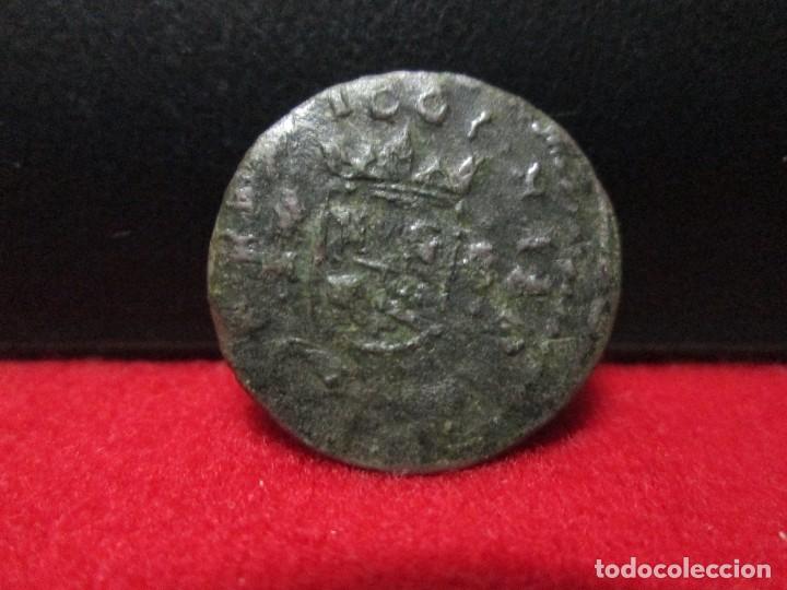 Monedas de Espa&ntilde;a: 8 maravedis 1661 felipe IV - Foto 2