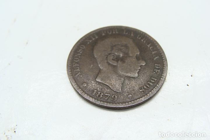 Monedas de Espa&ntilde;a: Moneda de Cobre - Alfonso XII - 5 c&eacute;ntimos - 1.879 - Foto 1