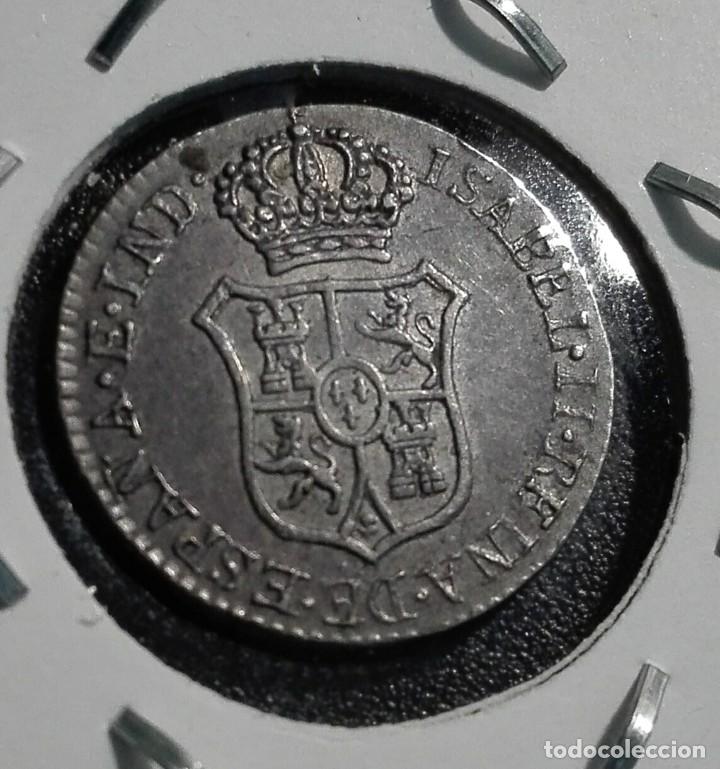 Monedas de Espa&ntilde;a: MONEDA PROCLAMACION ISABEL II GRANADA 1834 - Foto 2
