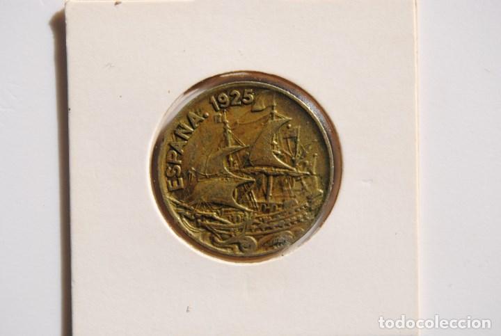Monedas de Espa&ntilde;a: Moneda de 25 cts. Alfonso XIII, a&ntilde;o 1925 - Foto 1
