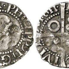 Monedas de España: 1611. FELIPE III. BARCELONA. 1/2 CROAT. REV.: ROEL EN 1ER Y 4º CUARTEL. 1,52 G. MBC+ PLATA. Lote 110669763