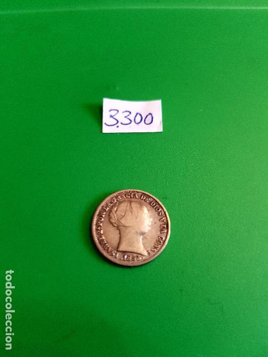 Monedas de Espa&ntilde;a: 1 REAL DE ISABEL II DE 1853-SEVILLA - Foto 3