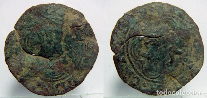 Monedas de Espa&ntilde;a: MONEDA DE LOS REYES CATOLICOS 4 MARAVEDIS - Foto 1