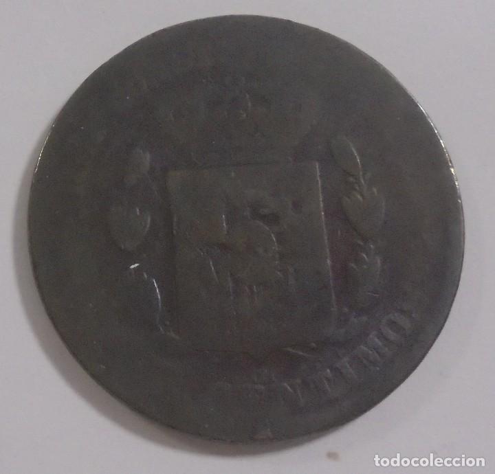Monedas de Espa&ntilde;a: MONEDA. 10 CENTIMOS. 1877. ALFONSO XII. VER - Foto 2