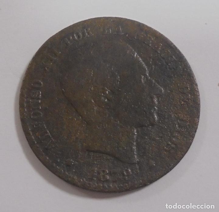 Monedas de Espa&ntilde;a: MONEDA. 10 CENTIMOS. 1879. ALFONSO XII. VER - Foto 1