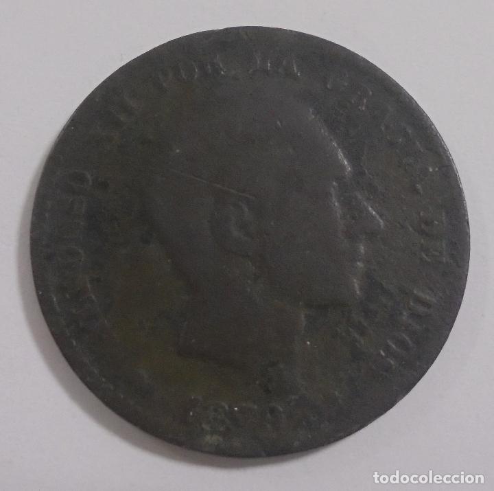 Monedas de Espa&ntilde;a: MONEDA. 10 CENTIMOS. 1879. ALFONSO XII. VER - Foto 1