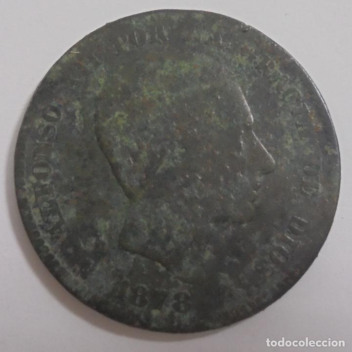 Monedas de Espa&ntilde;a: MONEDA. 10 CENTIMOS. 1878. ALFONSO XII. VER - Foto 1