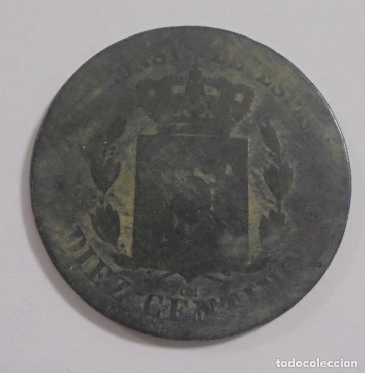 Monedas de Espa&ntilde;a: MONEDA. 10 CENTIMOS. 1878. ALFONSO XII. VER - Foto 2