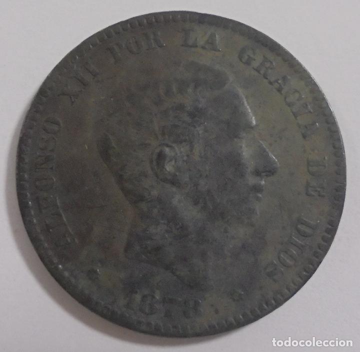 Monedas de Espa&ntilde;a: MONEDA. 10 CENTIMOS. 1878. ALFONSO XII. VER - Foto 1