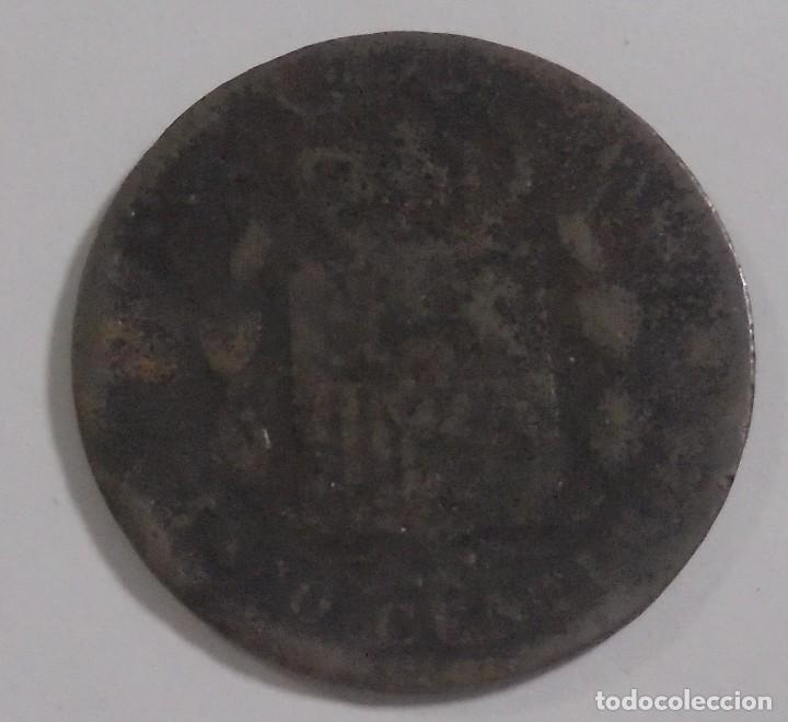 Monedas de Espa&ntilde;a: MONEDA. 5 CENTIMOS. ALFONSO XII. 1877. VER - Foto 2