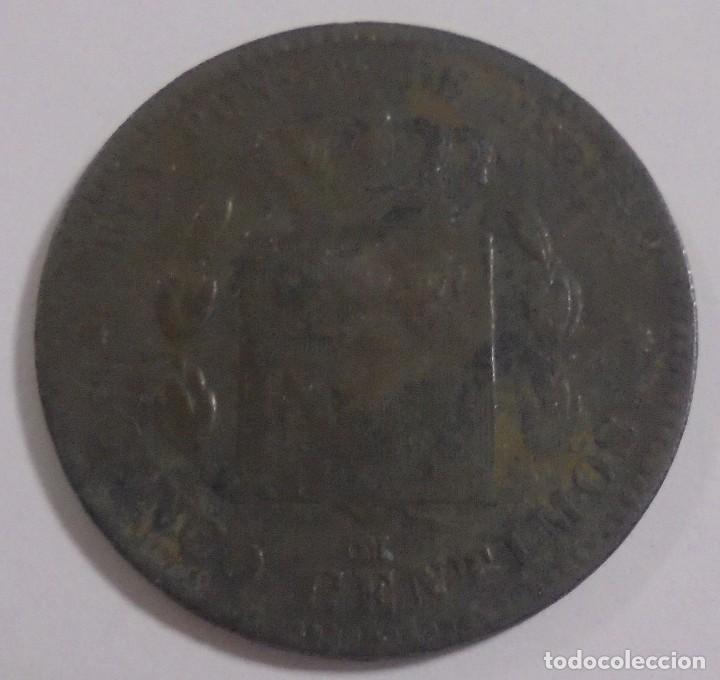 Monedas de Espa&ntilde;a: MONEDA. 5 CENTIMOS. ALFONSO XII. 1877. VER - Foto 2
