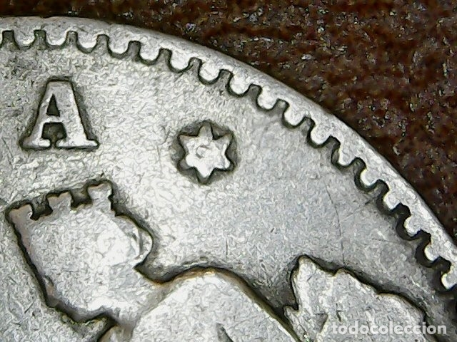 Monedas de Espa&ntilde;a: 50 CENTIMOS DE PLATA A&Ntilde;O 1870 - Foto 4