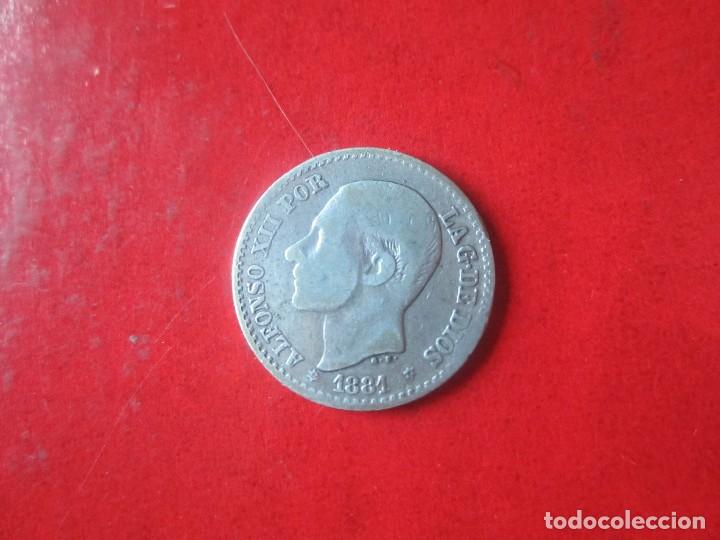 Monedas de Espa&ntilde;a: Alfonso XII. 50 centimos de plata. 1881 - Foto 1