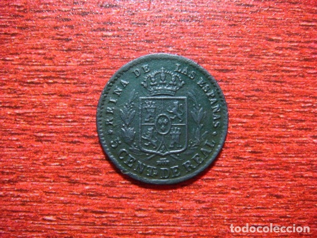 Monedas de Espa&ntilde;a: ISABEL II. 5-CTMOS. DE REAL - Foto 1