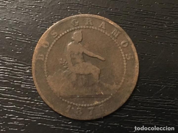 Monedas de Espa&ntilde;a: Moneda 2 centimos Espa&ntilde;a 1870 - Foto 1