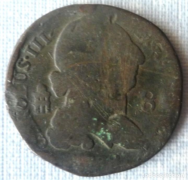 Monedas de Espa&ntilde;a: MONEDA DE 8 MARAVEDIS DE CARLOS III - Foto 1