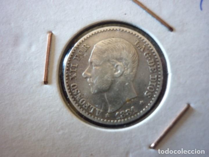 Monedas de Espa&ntilde;a: ALFONSO XII, 50 CENTIMOS 1881 *81 - Foto 1