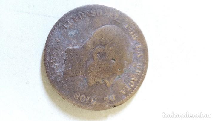Monedas de Espa&ntilde;a: Moneda 10 c&eacute;ntimos 1878 - Foto 1