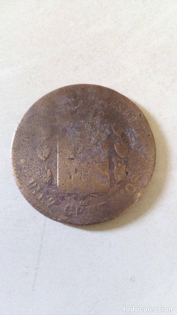 Monedas de Espa&ntilde;a: Moneda 10 c&eacute;ntimos 1878 - Foto 2