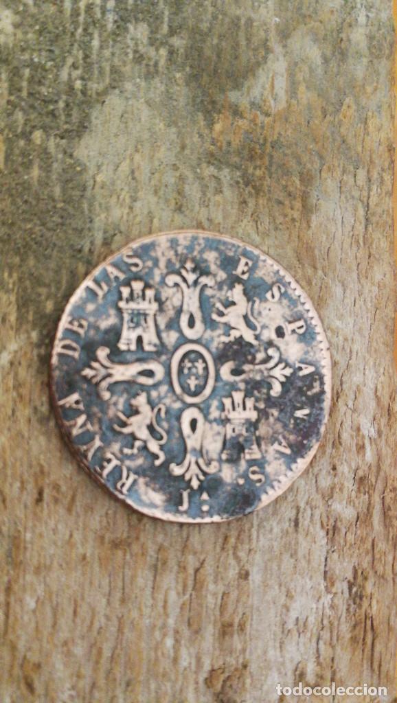 Monedas de Espa&ntilde;a: 8 MARAVEDIES DE ISABEL II , CECA JUBIA, 1848. - Foto 4