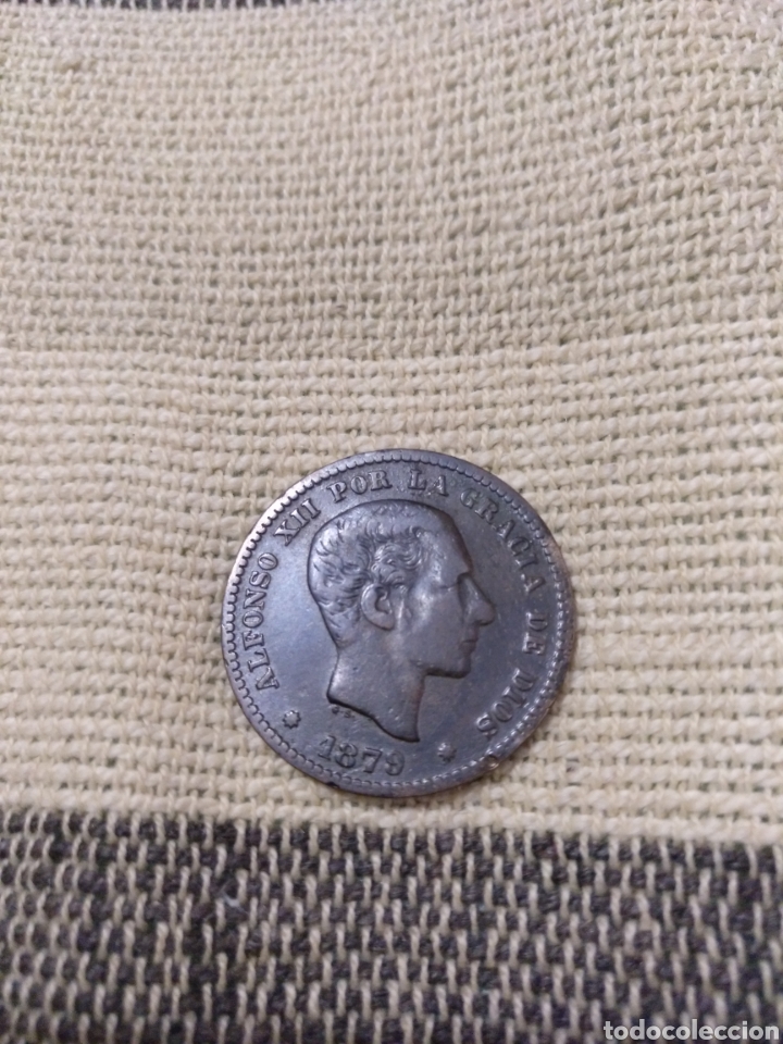 Monedas de Espa&ntilde;a: JD- Bonitos 5 c&eacute;ntimos 1879 Alfonso XII - Foto 1