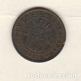 Monedas de Espa&ntilde;a: ALFONSO XIII- 1 CENTIMO-1913*3 - Foto 2