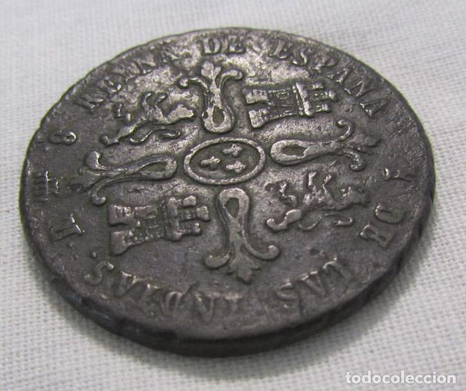 Monedas de Espa&ntilde;a: Isabel II, 1836, 8 maravedis - Foto 6