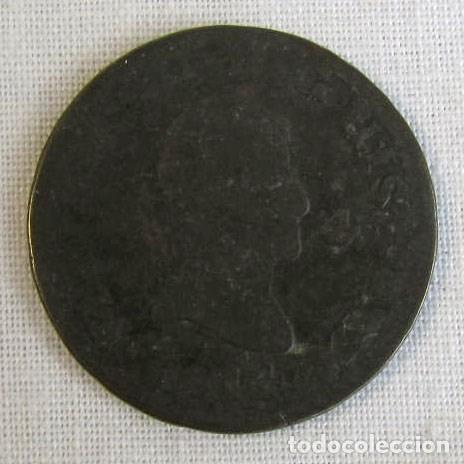Monedas de Espa&ntilde;a: Fernando VII, 1814, 4 maravedis, Jubia - Foto 1