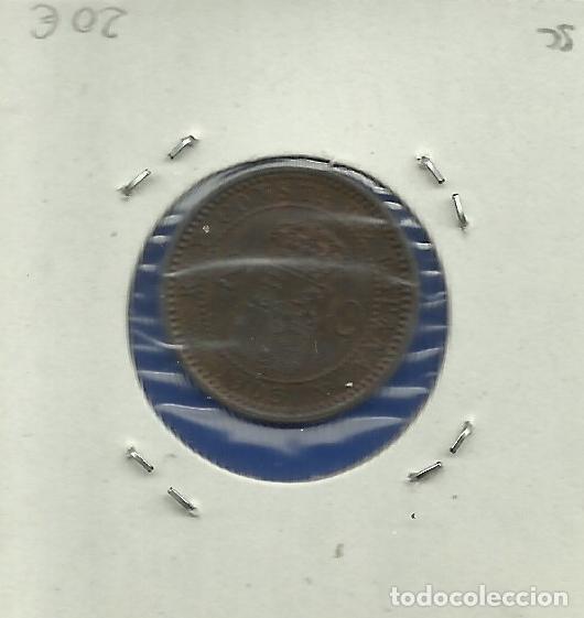 Monedas de Espa&ntilde;a: ALFONSO XIII 2 CENTIMOS CU 1905 *05 SIN CIRCULAR - Foto 2