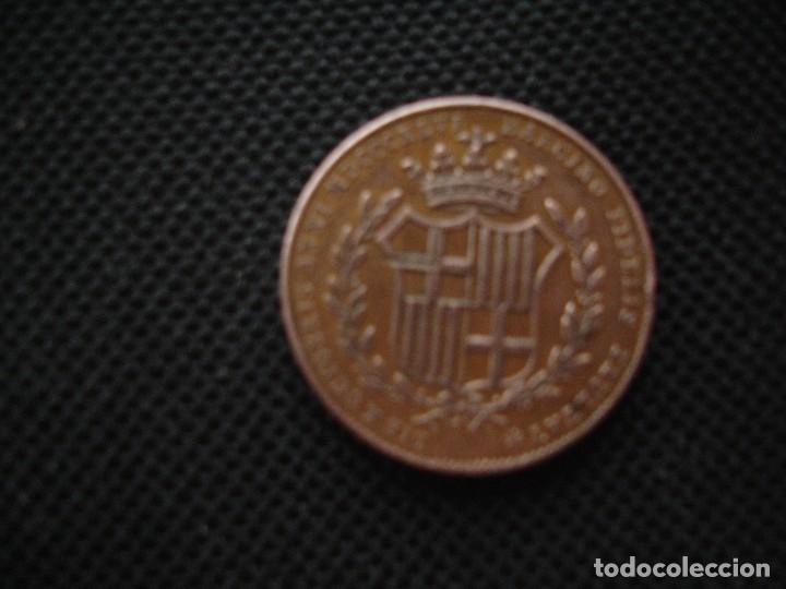 Monedas de Espa&ntilde;a: MEDALLA ISABEL II 1886 BARCINO - Foto 1