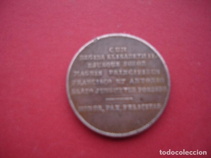 Monedas de Espa&ntilde;a: MEDALLA ISABEL II 1886 BARCINO - Foto 2